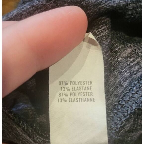 Aerie Pants Women's XS Grey Heathered Offline The Hugger Jogger Foldover - Picture 4 of 5